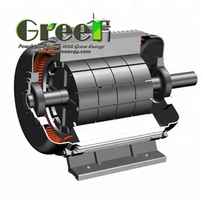 Générateur à aimants permanents de type disque de 80 kW, 1000 tr/min, à couple de démarrage élevé pour zones à faible vitesse du vent - Product Image 4