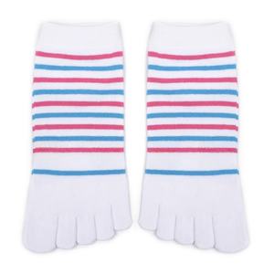 Chaussettes de Pilates et de yoga personnalisables en gros, antidérapantes, à cinq doigts, pour femmes et hommes, course à pied, gym, sport - Product Image 2