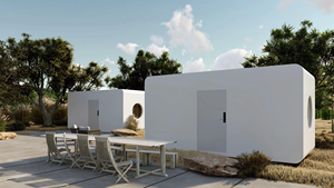 <span class=keywords><strong>Suite</strong></span> d'hôtel Deluxe Apple Cabin BOX7, haute confidentialité, mobile, une chambre, une salle <span class=keywords><strong>de</strong></span> bain, modèle FA15, salle d'activités, bureau - Product Image 3