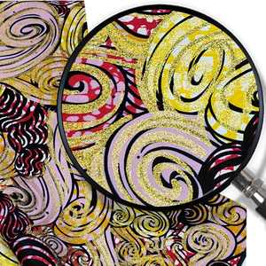 Tissu Original Duth Loincloth 100% Coton Biologique Imprimé <span class=keywords><strong>Super</strong></span> Glitter <span class=keywords><strong>Wax</strong></span> Grand <span class=keywords><strong>Super</strong></span> Gold <span class=keywords><strong>Wax</strong></span> Organza <span class=keywords><strong>Africain</strong></span> pour Vêtements et Sacs - Product Image 4