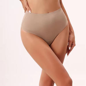 Braguitas <span class=keywords><strong>sin</strong></span> Costuras de Cintura Alta para Mujer al por Mayor, Ropa Interior Lavable para Mujer Adulta - Product Image 2
