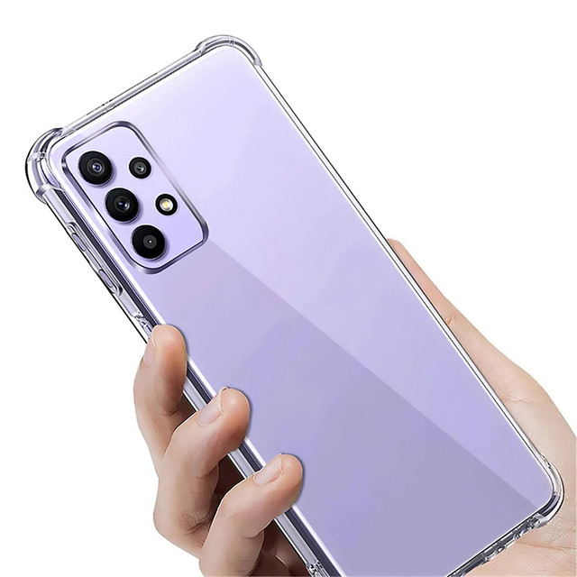 Wholesale Transparent Shockproof Case for Samsung S9 S8 S10 Plus Note 8 9 A7 A8 A10 A20 A30 J5 J6 J7 case Soft-Touch Case