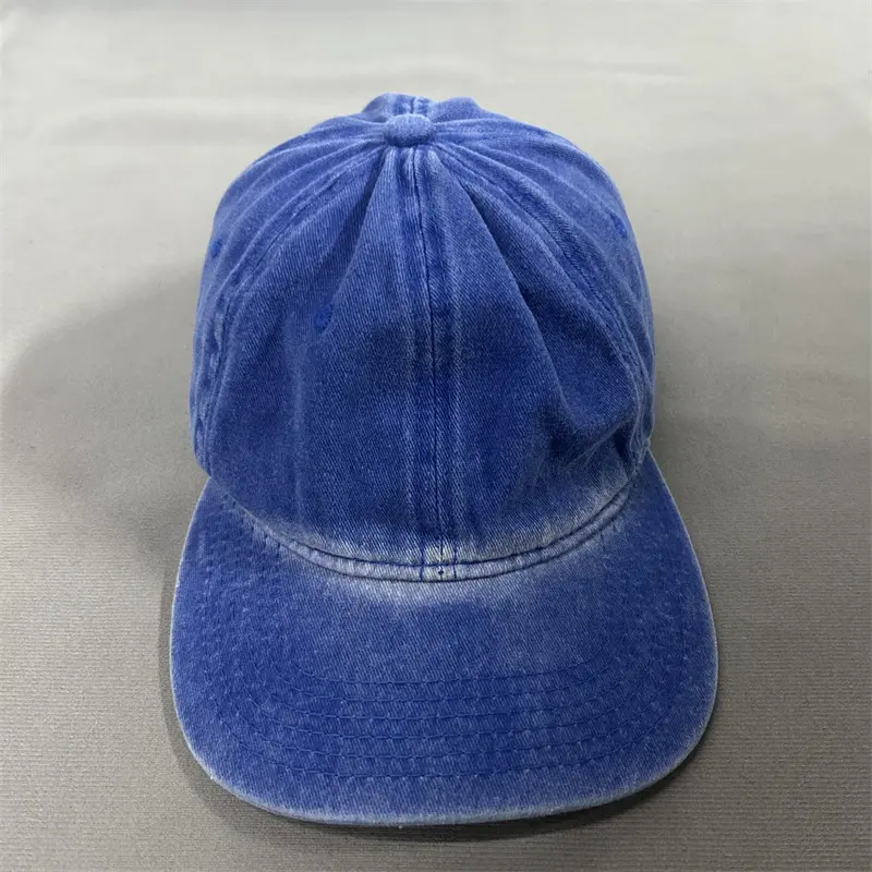 Cpcptoptan moda baba kamyon şoförü kapaklar şapka özel nakış logosu yıkanmış Denim spor beyzbol şapkaları erkekler için