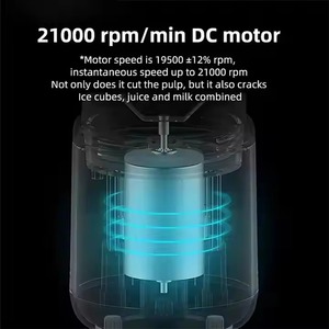 Vaso Mezclador Portátil Recargable con Cuchillas, Popular Exprimidor Multifuncional para el Hogar, Vaso Exprimidor Pequeño con Carga - Product Image 5