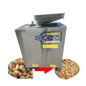 walnut hard shell removing machine/nuts hard shell cracking breaking machine walnut pecan de-sheller machine