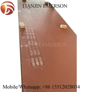 Stock 3mm 5mm 8mm 10mm 20mm 30mm 50mm 60mm 80mm 100mm Thick Nm400 Nm450 Nm500 Nm600 New Arrival Wear Resistant Steel Plate