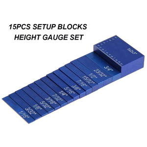 रूटर और टेबल देखा सामान Woodworking सेट अप सटीक माप ब्लॉक रूटर तालिका सेटअप गेज देखा ऊंचाई गेज - Product Image 3