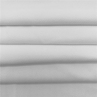 Tissu piqué en polyester ultra doux, respirant et à séchage rapide pour polos et maillots de sport par sublimation