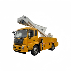 Plateforme de travail aérien isolée pour travaux en hauteur avec électricité, travaux sur lignes sous tension 35KV, véhicule aérien isolé pour lignes sous tension 45KV - Product Image 2