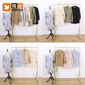 Geryon - Abrigo Corto de Invierno Vintage de Segunda Mano para Mujer, Cortavientos, <span class=keywords><strong>Ropa</strong></span> <span class=keywords><strong>Usada</strong></span> en Buen Estado - Product Image 5