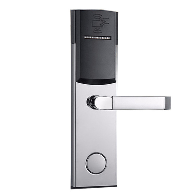 Stainless Steel Electronic Smart Card Key RFID Access Control Hotel Door Lock