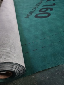 Membrane synthétique respirante imperméable Kosite 160g, membrane de toiture, membrane d'étanchéité pour maison - Product Image 2