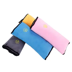 Car Seat Belt Pillow For Kids Safety Belts Cover Vehicle Shoulder Pads Cushion Auto Seat Strap Headrest Pillow Neck Support