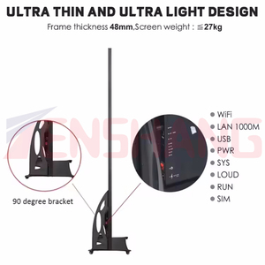 Màn hình LED trong nhà P2 reklama SOXY <span class=keywords><strong>Video</strong></span> <span class=keywords><strong>Player</strong></span> kỹ thuật số Áp phích quảng cáo di chuyển <span class=keywords><strong>video</strong></span> triển lãm Thiết bị quảng cáo ngoài trời - Product Image 2