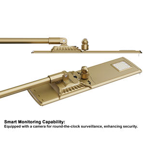 Tự động điều chỉnh nhiệt độ màu năng lượng mặt trời ánh sáng đường phố IP65 không thấm nước mưa cảm biến Chim-bằng chứng Thiết kế ngoài trời chiếu sáng đường - Product Image 5