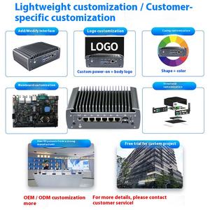 EN <span class=keywords><strong>Stock</strong></span> Mini PC sans ventilateur 10th Gen I3 I5 I7 6 2.5G LAN 4POE Triple M.2 Slots Pfsense Firewall pour VPN Network Security US EU Plug - Product Image 6