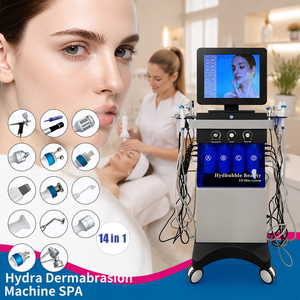 Sistema de Cuidado de la Piel LD 14 en 1, Máquina Facial Hydra, Oxígeno Jet Peel, Dermoabrasión con Agua, Hidratación y Rejuvenecimiento de la Piel, Pantalla Táctil, Belleza - Product Image 1