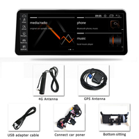 STWEI Snapdragon 665, Sistema Multimedia Android 14 para Automóvil, Pantalla de 12.3 Pulgadas para BMW Serie 3/4 F30 F31 F32 F33 F34, Carplay, Bluetooth, GPS