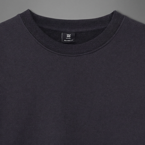 เสื้อสเวตเชิ้ตคอกลมผู้ชาย ผ้าฝ้าย 100% ทรงปกติ สีพื้น สวมใส่สบายๆ สำหรับฤดูใบไม้ร่วง - Product Image 2