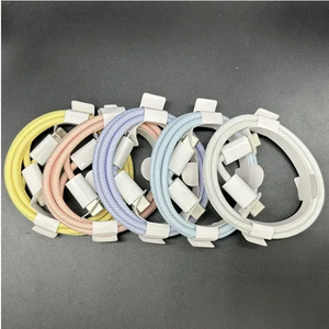 Câble de charge rapide USB C PD 60W avec blindage en feuille de PVC 1M Type-C vers Type-C pour iPhone 16 17pro Max - Product Image 2