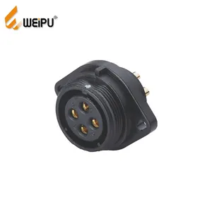 Weipu industrial connector cable wire delta servo cable connector solar crimp cable connector