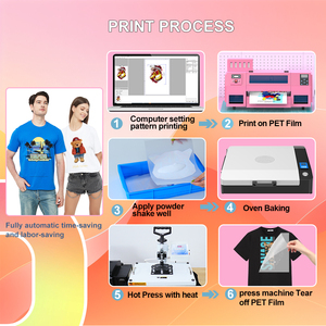 Impresora DTF de Tamaño A3 Personalizada a Precio de Fábrica, 30 cm, con Polvo y Tintas, para Impresión DTF en Ropa y Camisetas - Product Image 3