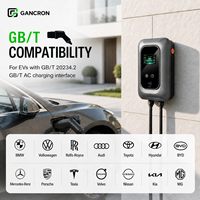 Chargeur mural pour véhicule électrique GANCRON OEM GB/T 11kW 380V triphasé AC pour usage domestique