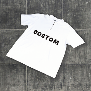 Camiseta Deportiva Casual de Manga Corta para Hombre, Personalizada, Estilo Polo, con Cierre de Cremallera, Cómoda, para Verano - Product Image 1