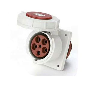IEC Cee tiêu chuẩn gắn kết lớn lớn hiện tại ổ cắm IP67 63A 125amp 2P + E, 3P + E, 3P + N + E Kết nối công nghiệp - Product Image 2