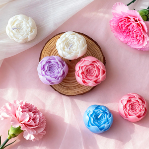 Candela a Forma di Bocciolo di Rosa, Bouquet Floreale Profumato, Regalo per Donne, Arredamento di Lusso per la Casa, Aromaterapia - Product Image 5