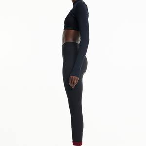 Nouveau dernier leggings de gymnastique de compression pour femmes extensibles pantalons de sport actifs d'entraînement de fitness et de retard - Product Image 4