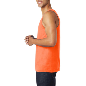 เสื้อกล้ามแฟชั่นสำหรับผู้ชาย เสื้อกั๊กผ้าฝ้ายแขนกุด เสื้อฤดูร้อนน้ำหนักเบาสำหรับสวมใส่ลำลอง ชายหาด ยิม และฟิตเนส - Product Image 4