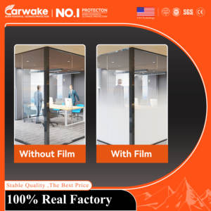 <span class=keywords><strong>Film</strong></span> de protection de fenêtre de bâtiment, <span class=keywords><strong>film</strong></span> de confidentialité dégradé, protection contre l'explosion, isolation thermique de haute qualité Carwake, 1,52*30M - Product Image 3