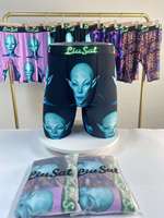 Nouveauté 2026 – Caleçons Boxers Personnalisés avec Logo Imprimé sur Toute la Surface pour Hommes – Créez Votre Propre Style de Sous-vêtements Masculins
