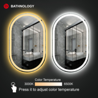 Commutateur pour miroir compact led, avec interrupteur à capteur tactile, 1 pièce, prix d'usine de haute qualité