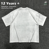 Kaos RAMAX 270GSM Vintage Washed dengan Grafis Archive, Lengan Pendek, Streetwear Pria, Logo Custom, Grosir, OEM, ODM Apparel