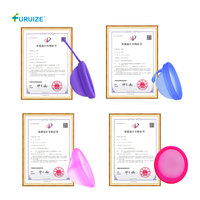 Disque menstruel en silicone de qualité médicale, réutilisable, écologique, disque vaginal pour femme, échantillon gratuit