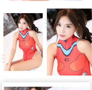 Lencería de alta calidad para mujer, mono de horquilla alta de <span class=keywords><strong>Anime</strong></span>, lencería erótica de Stripper, disfraz de Cosplay Sexy para chica japonesa - Product Image 5