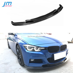 Alerón Delantero de Fibra de Carbono/FRP Estilo V para <span class=keywords><strong>BMW</strong></span> Serie 3 F30 F35 M Sport 320i 325i 328i <span class=keywords><strong>330i</strong></span> 335i 2012-2018, Protector de Parachoques - Product Image 1
