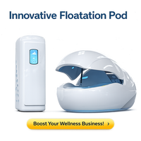 Relaxpod, bain flottant de la Mer Morte, thérapie flottante, amélioration du sommeil, traitement de beauté, appareil d'hydrothérapie, bain flottant marin