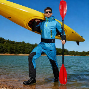 कानायक सूखे सूट को जहाज करने के लिए तैयार, जलरोधक रबर नेओप्रोन ड्रेसूट कायाक्स बैक जिपर ड्राई डाइविंग सूट - Product Image 3