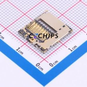 ST11S008V4HR2000 SD Card / Memory Card Connector Connector Self-Return Type MicroSD Card (TF Card) 1.25mm - Product Image 2