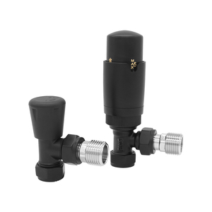 Bán buôn Đen Brass dưới sàn sưởi ấm tĩnh nhiệt van Set - Product Image 1