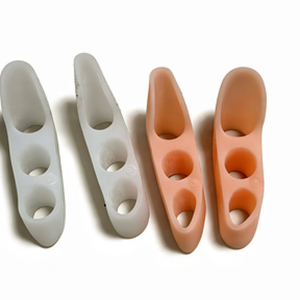 Medco – Protège-orteils en gel <span class=keywords><strong>de</strong></span> silicone pour soins des pieds, séparateur d'orteils superposés, attelle orthopédique, correcteur d'orteils - Product Image 6
