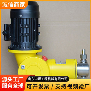 ปั๊มสูบจ่ายสารเคมีแบบลูกสูบ ซีรีส์ J-Z ยี่ห้อ Shandong Zhongmei ผลิตจากสแตนเลส 304 ระยะส่ง 120 เมตร อัตราการไหล 1.8 ลิตร ขับเคลื่อนด้วยระบบไฮดรอลิก - Product Image 2