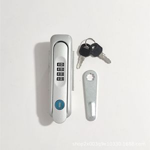 MS819 Combination Pad <b>Lock</b> Zinc Alloy Rectangular Body Single Lever Locking Modern Simple Style - Product Image 3