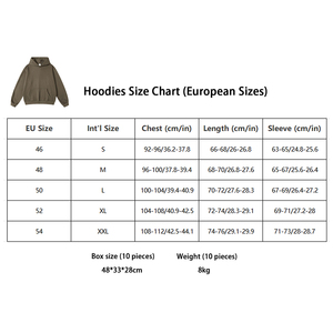 Pull à capuche personnalisé de haute qualité 500GSM pour hommes Logo imprimé Sweat à capuche de fitness surdimensionné Fabricants de <span class=keywords><strong>vêtements</strong></span> en coton 100% - Product Image 2