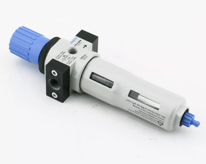 ตัวกรองและตัวควบคุมแรงดันน้ำรุ่นใหม่ LFR-1/4-D-MINI พร้อมเกจวัด  ประเภทสินค้าที่ปรับปรุงแล้ว - Product Image 1