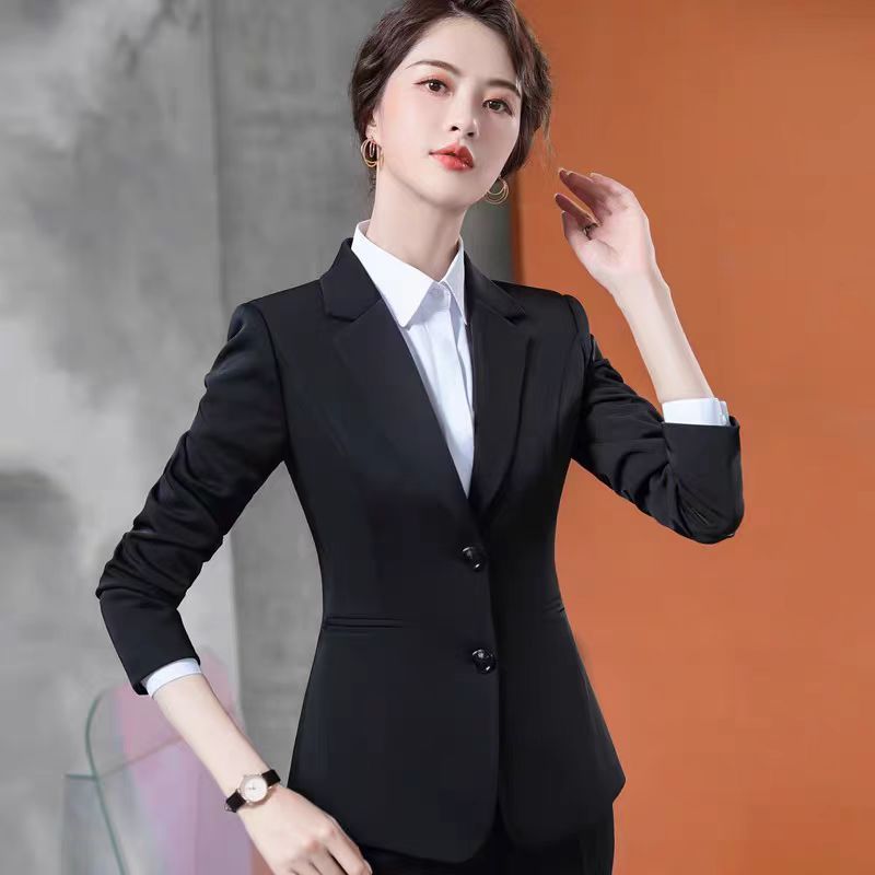 black suit