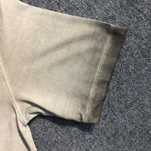 เสื้อยืดผู้ชายผ้าฝ้ายโอเวอร์ไซส์ทรงหลวมแขนสั้นสไตล์วินเทจผ้า100% ซักโลโก้ได้ตามต้องการ - Product Image 6